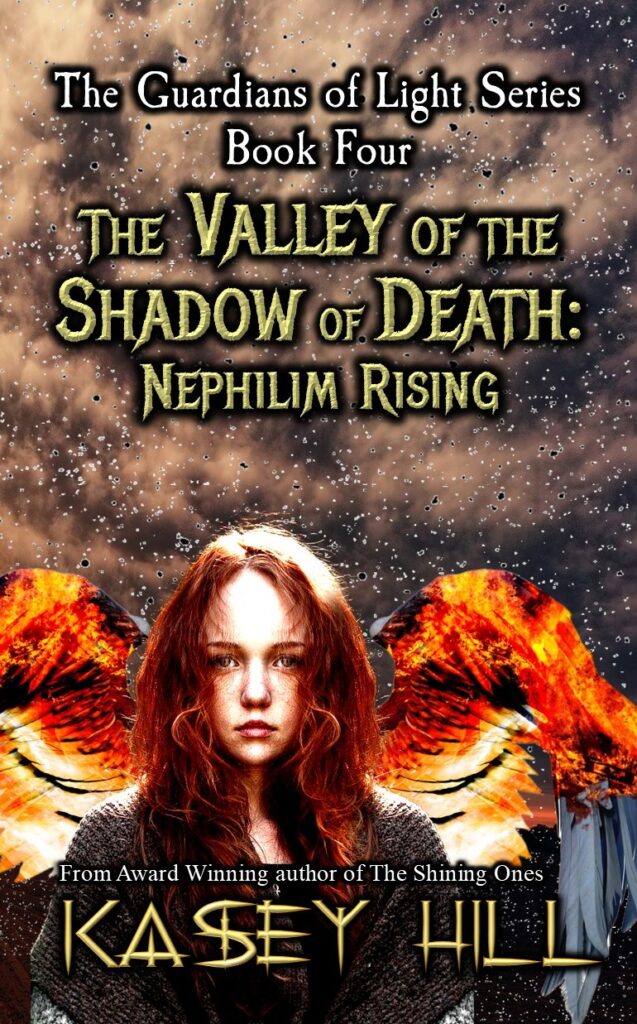 The Valley of the Shadow of Death book cover - The Guardians of Light Series by Kasey Hill