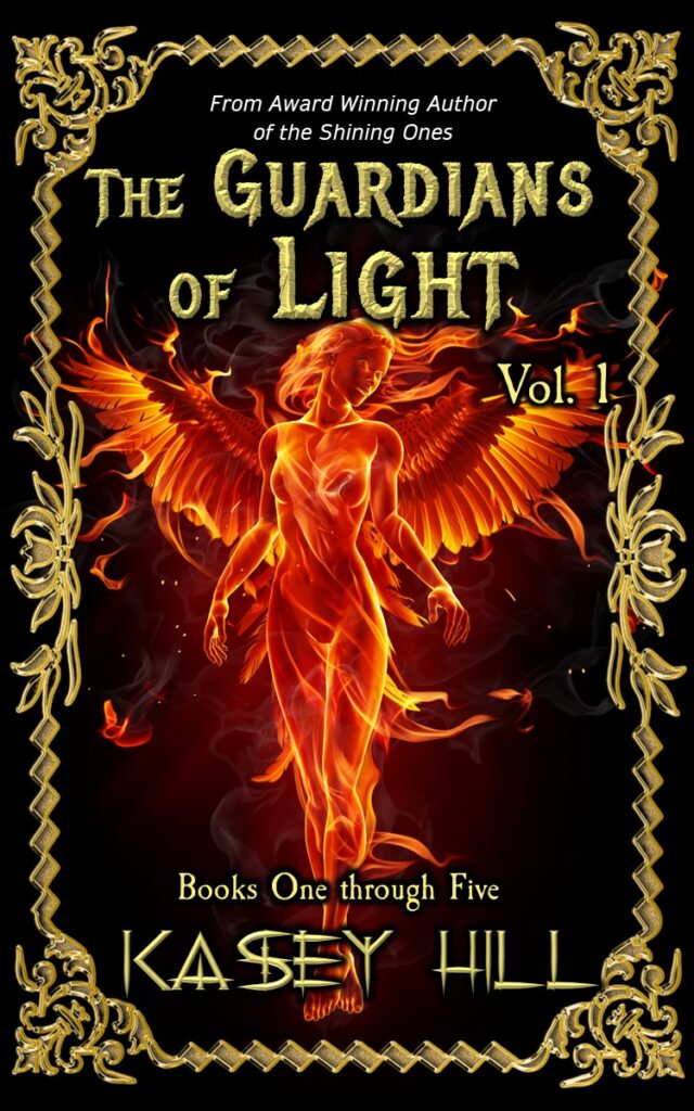 The Guardians of Light Vol 1 book cover - The Guardians of Light Series by Kasey Hill
